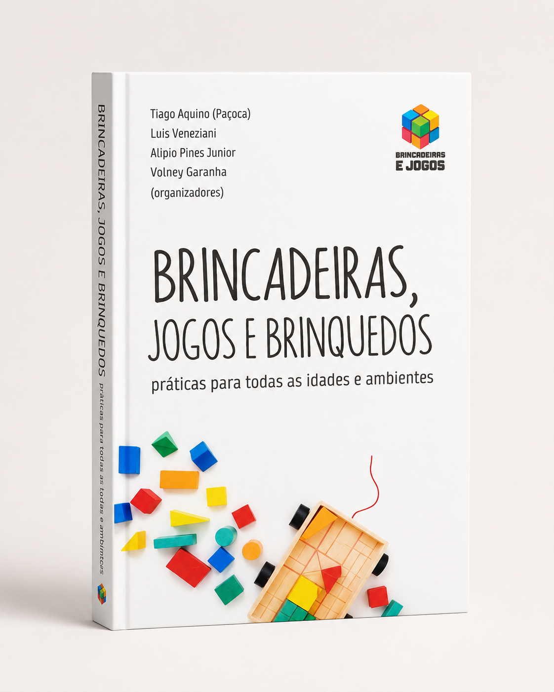 Capa do livro Brincadeiras, jogos e brinquedos: 300 práticas para todas as idades e ambientes